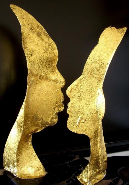 Le baiser Sculpture Paul PACOTTO 