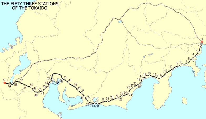 carte-des-stations-de-la-route-de-tokaido