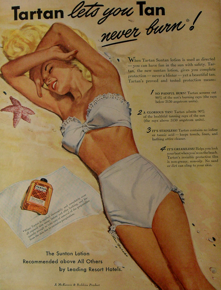 publicité-vintage-tartan-produit-solaire