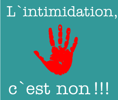 intimidation-c-est-non