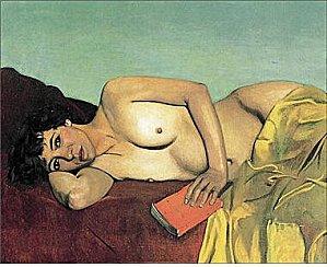 La Lecture abandonnée, 1924 Félix Vallotton Paris, musée des Beaux-Arts