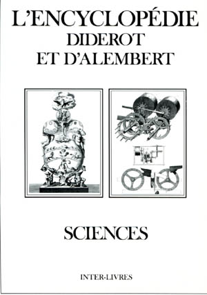 encyclopédie diderot d'alembert-sciences