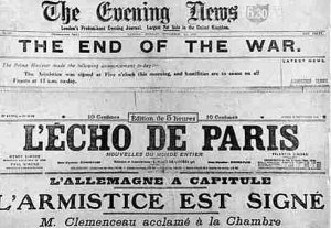 11-novembre-1918-titre-echo-de-paris-armistice-signée