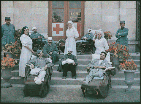 guerre-1914-1918-blessés-religieuses-infirmières-hopital-militaire-de-moreuil-dans-la-somme