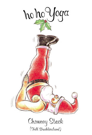 le-père-Noël-fait-du-Yoga