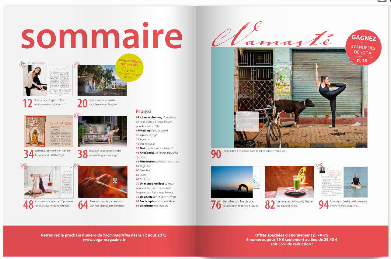 yoga-magazine-sommaire