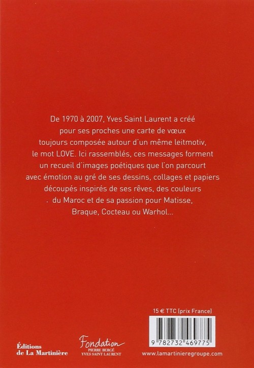 album-Love-Yves-Saint-Laurent-Cartes-de-vœux--couverture