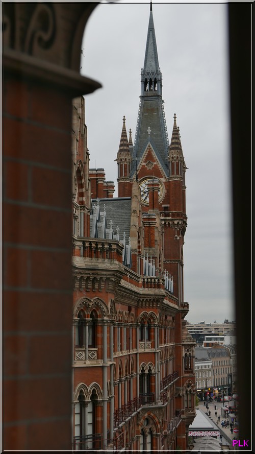 London-st-pancras-renaissance-vue-de-notre-fenetre-vue-du-quatrième-étage