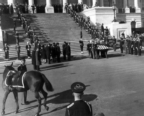 black-Jack-cortège-funèbre-JFK