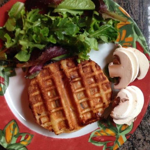 mini-pizza-déguisée-en-gaufre