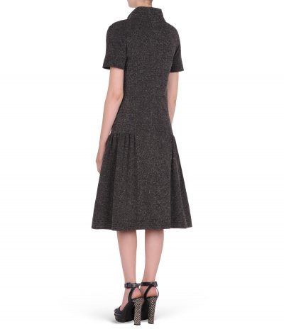 karl-lagerfeld-robe-noire-tweed