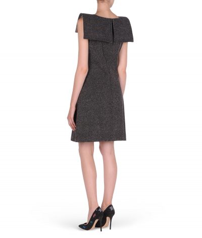 karl-lagerfeld-robe-noire-tweed