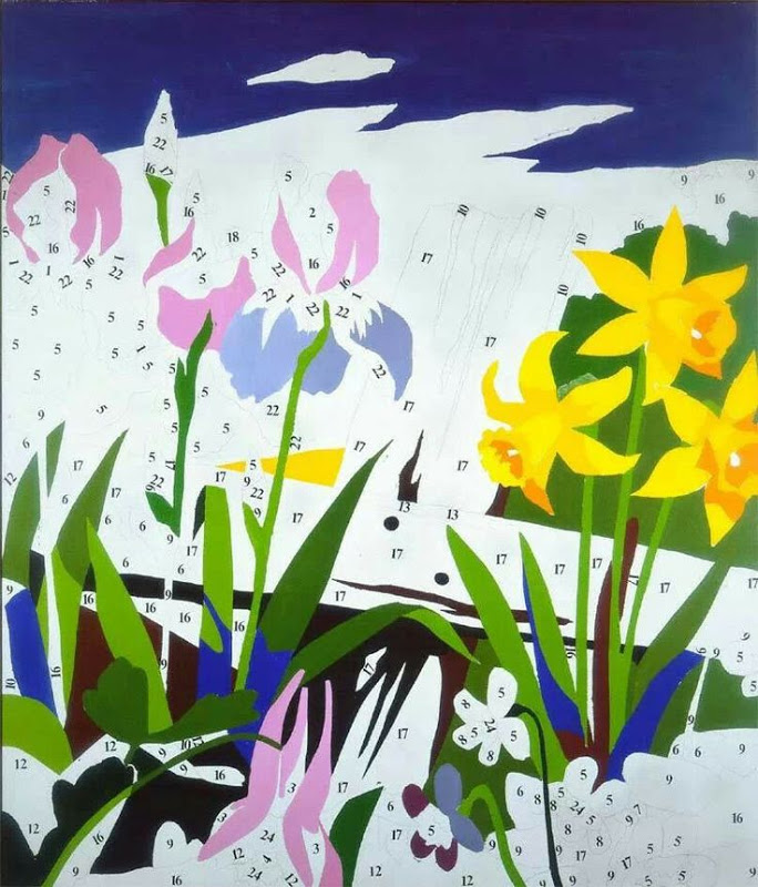andy-warhol-Do-It-Yourself-Flowers-1962-A-Warhol