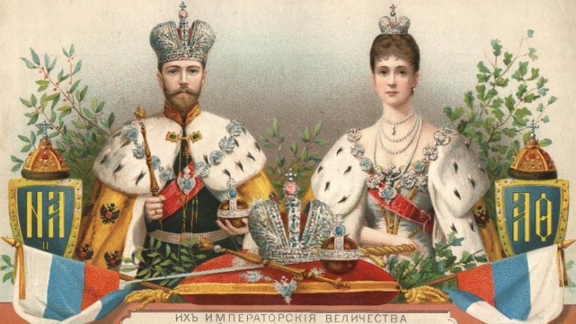Romanov-Couronnement NicolasII-Alexandra