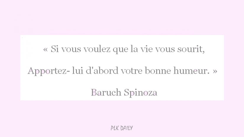 daily quote spinoza