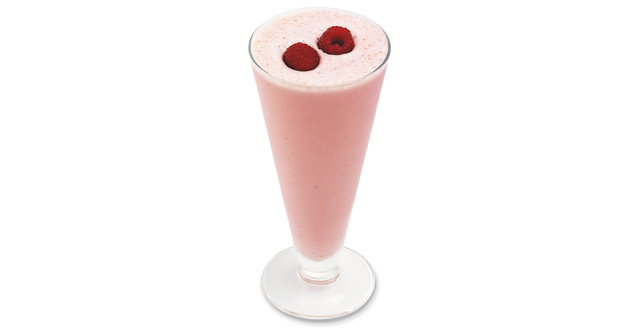 smoothie framboise banane