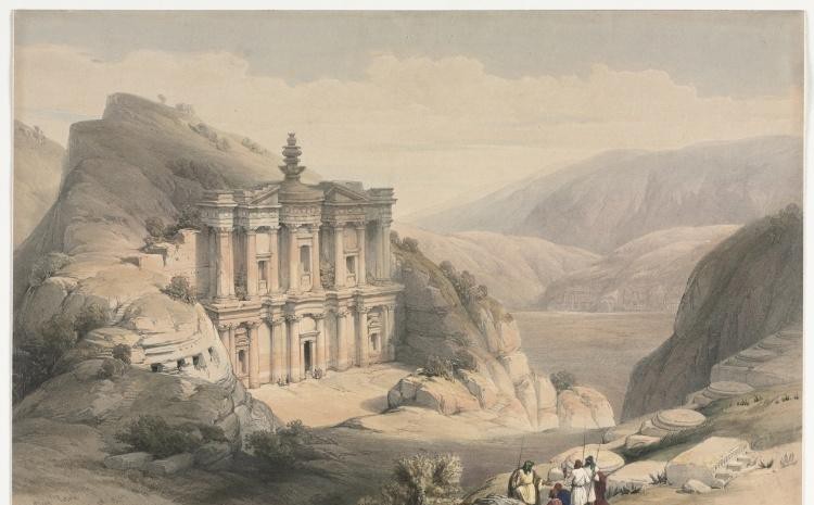 David-Roberts-El-Deir-Petra