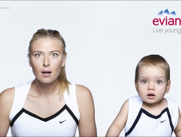 live young-evian-sharapova