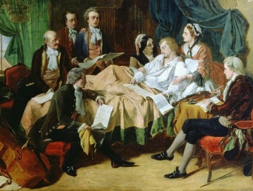 The-Last-Hours-of-Mozart-by-Henry-Nelson-O-Neil-1849