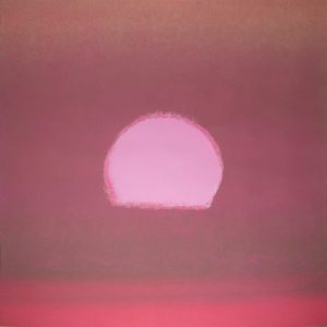 Sunset Unique Pink By Andy Warhol