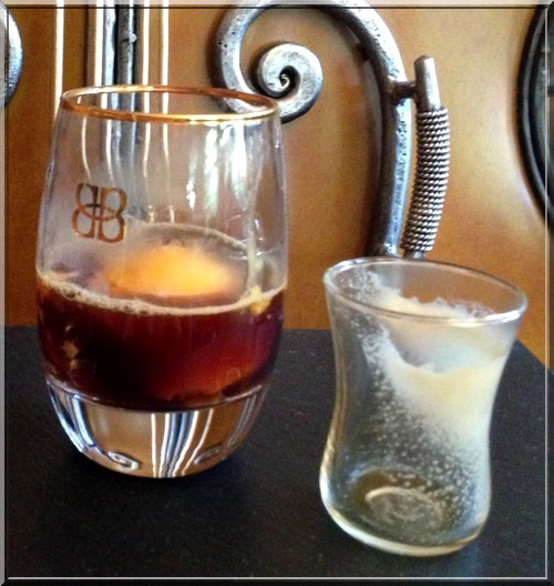 Due affogato al caffè per favor