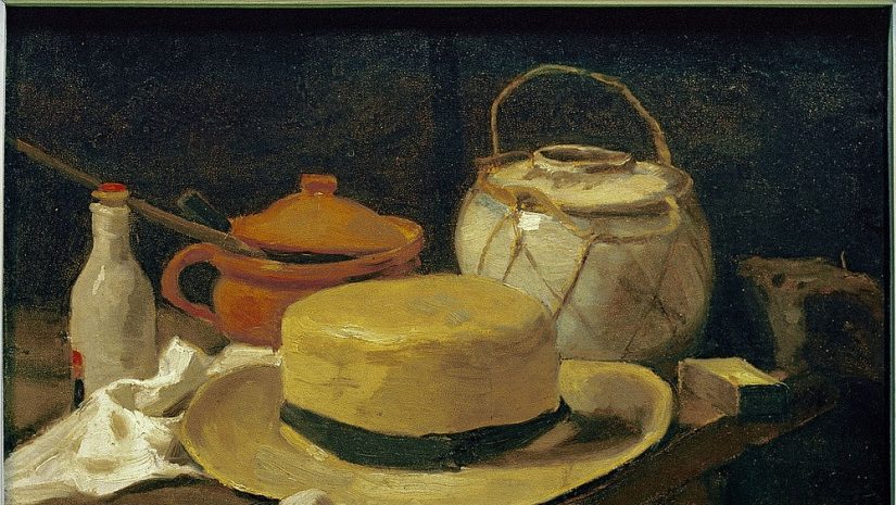 Vincent-van-Gogh-nature-morte-au-chapeau-de-paille