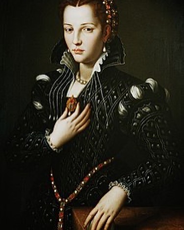Portrait de Lucrèce de Médicis, par le Bronzino : le modèle présumé de My Last Duchess 